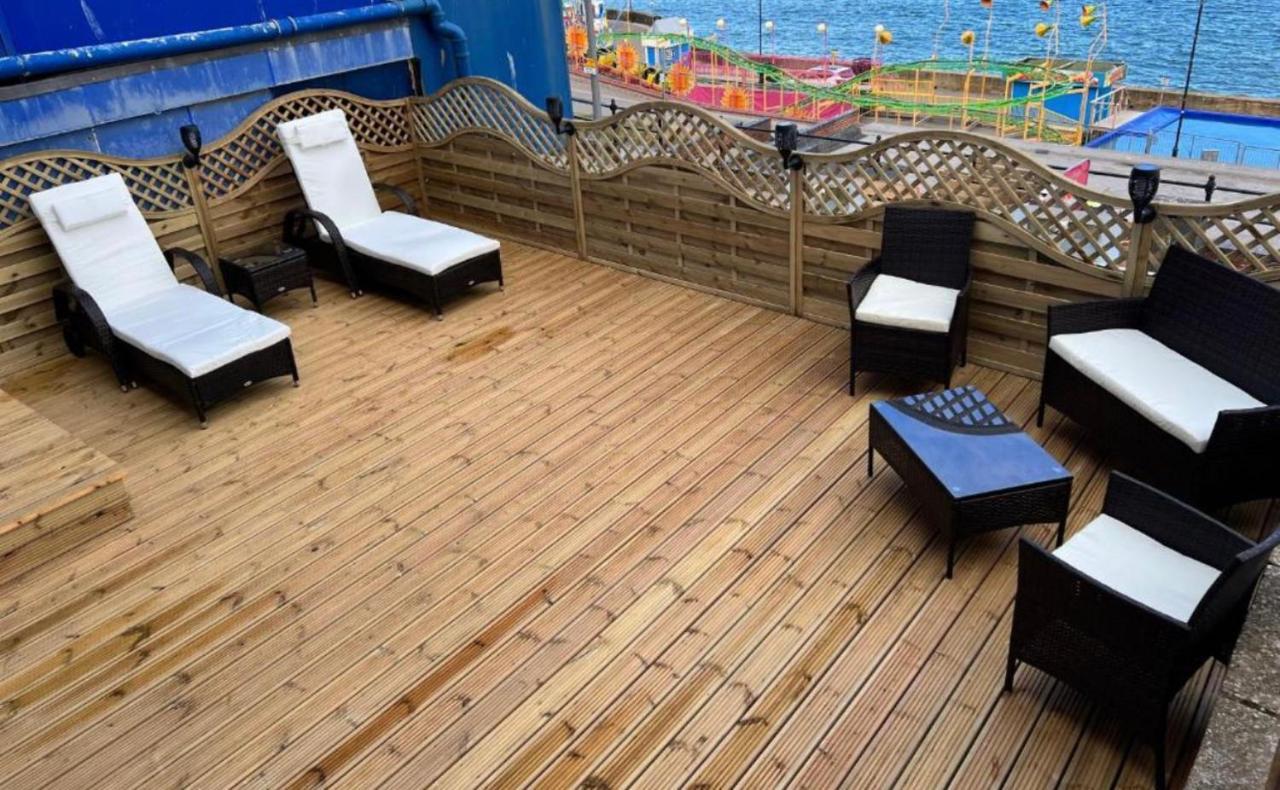 Sea View Apartment Large Balcony Whirlpool Bath 2 Bedrooms Sky Glass Tv Bridlington Luaran gambar